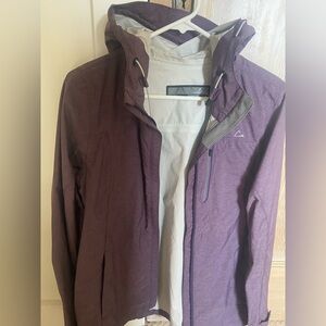 Paradox wind breaker SHELL - Light purple with hood 
Waterproof Zip pockets NEW